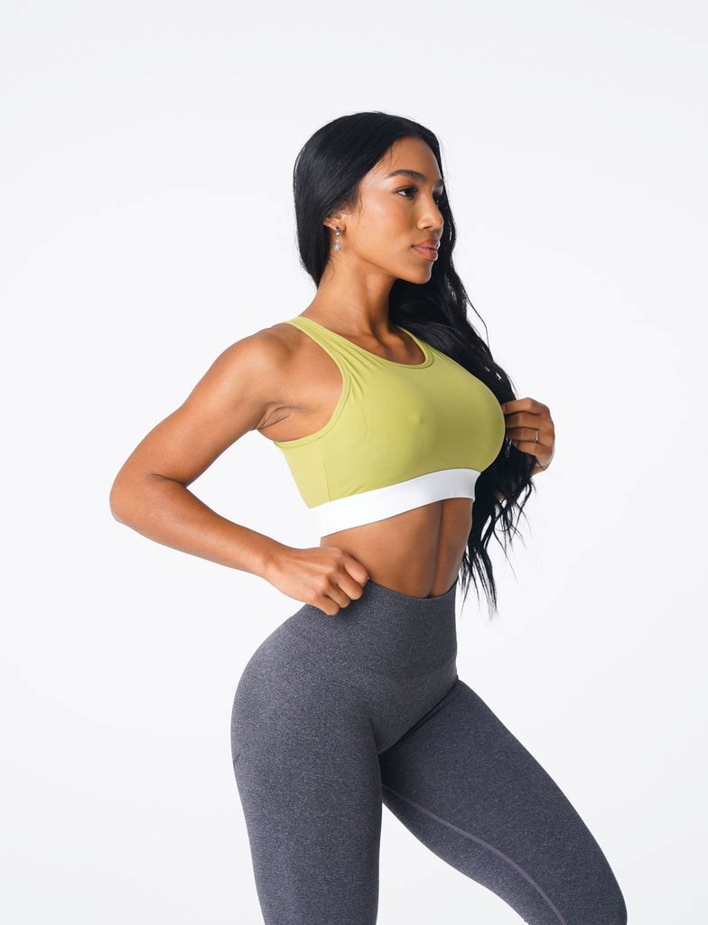 NVGTN Agility Bra Oliwkowe | 43906-LWGU