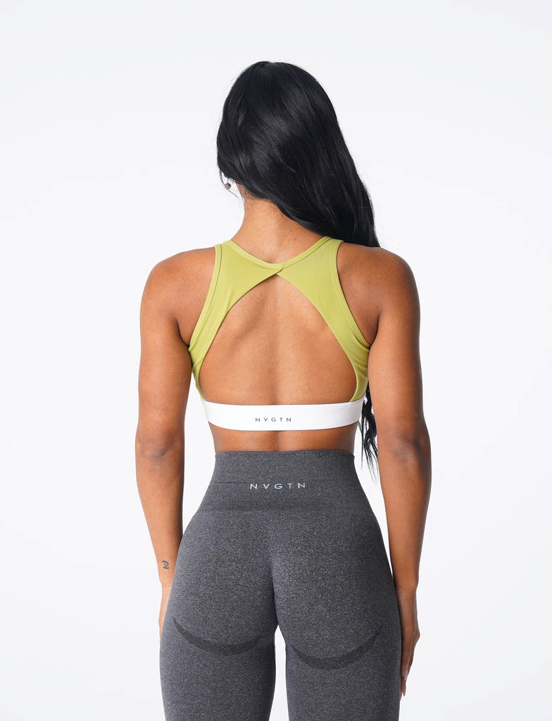 NVGTN Agility Bra Oliwkowe | 43906-LWGU