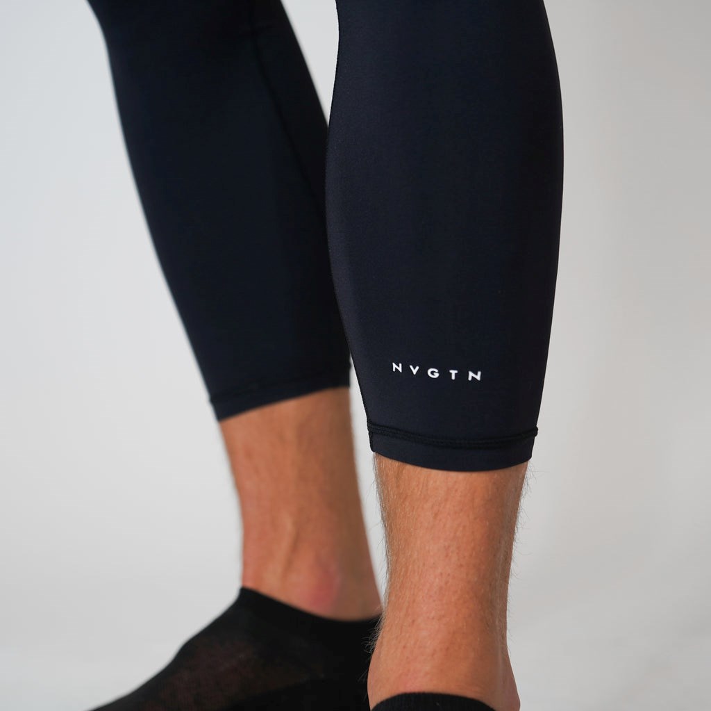 NVGTN Compression Pants 3/4 Length Czarne | 49235-WAEL