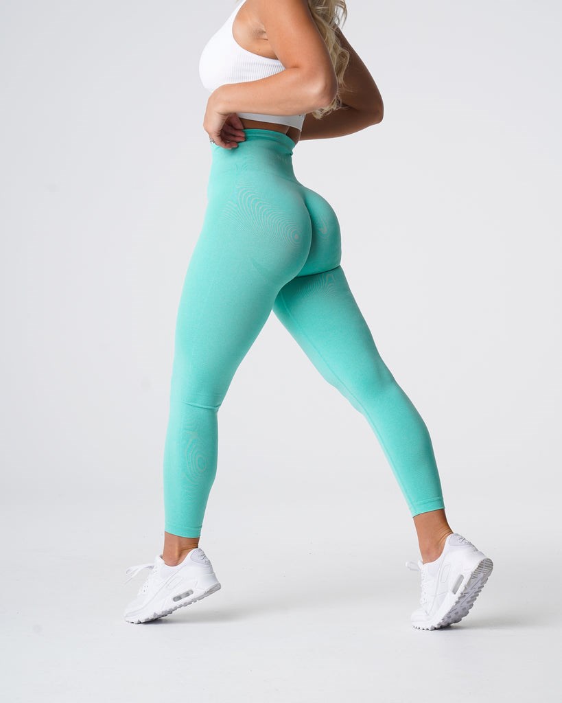 NVGTN Contour Seamless Leggings Mięta | 91756-BPVM