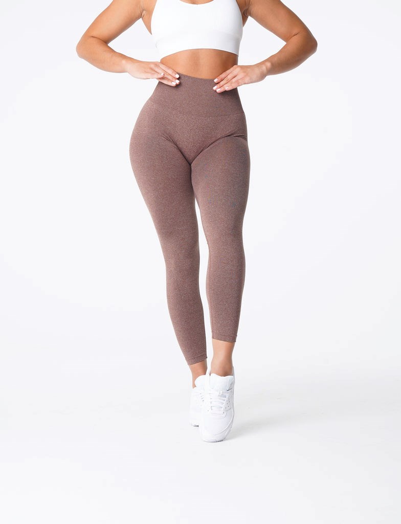 NVGTN Curve Seamless Leggings Cocoa | 30162-RQLU