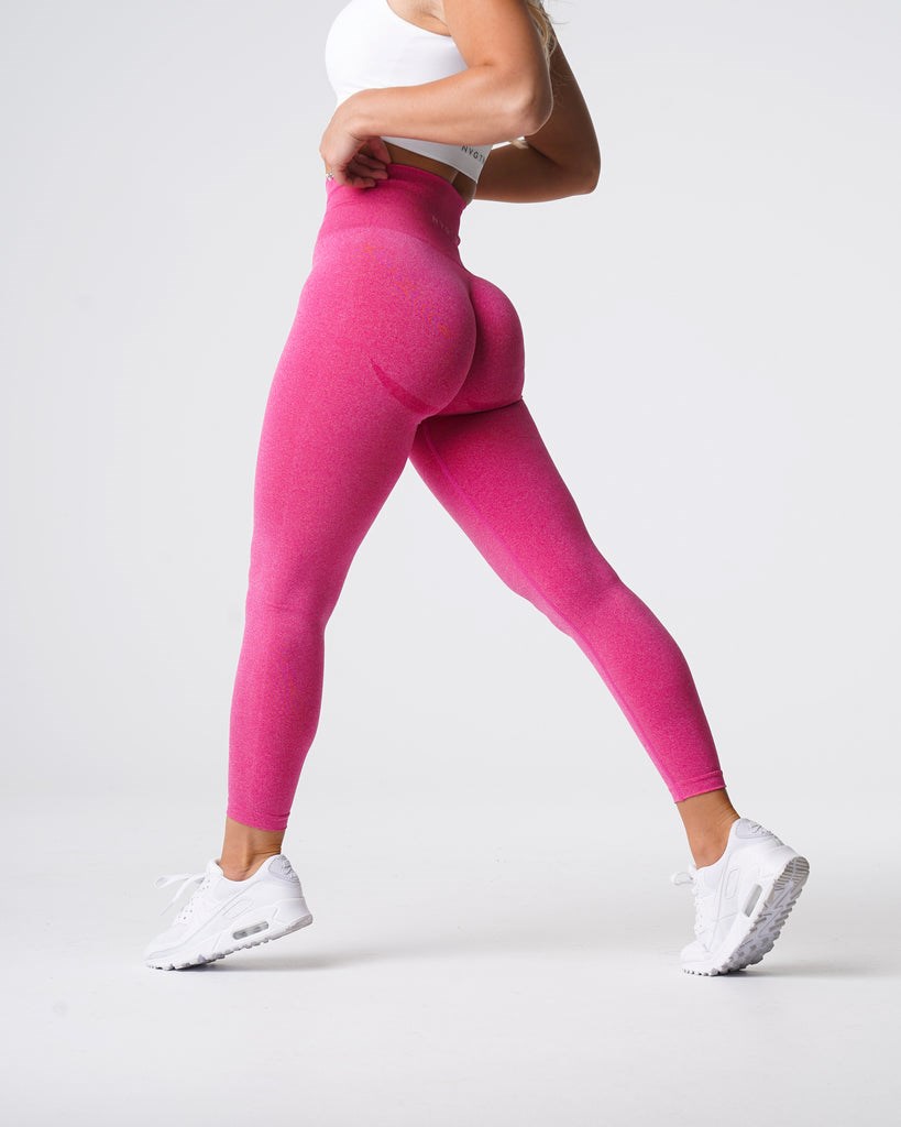 NVGTN Curve Seamless Leggings Fuksja | 10973-FWOV