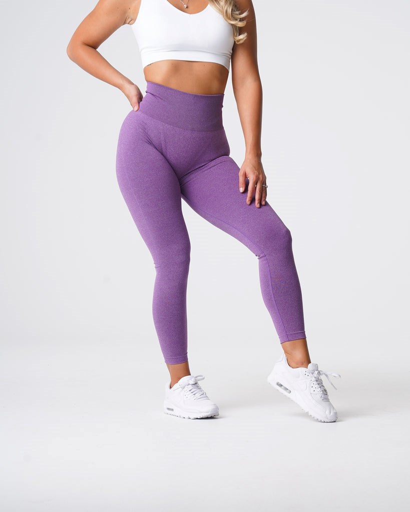 NVGTN Curve Seamless Leggings Violet | 41975-CNPD