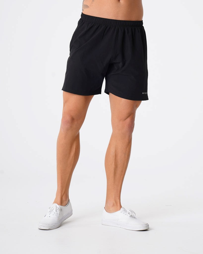 NVGTN Flex Shorts Czarne | 91058-EBSR