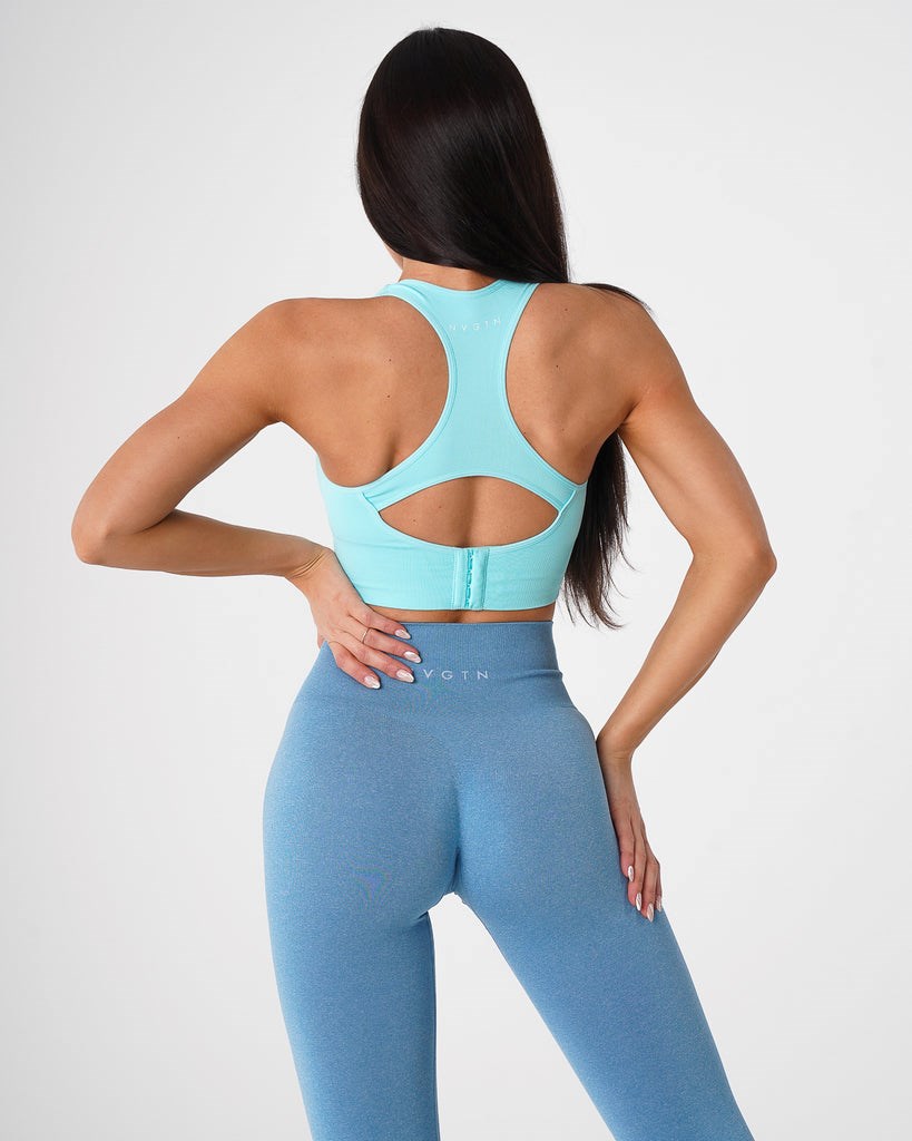 NVGTN Ignite Seamless Bra Aqua | 26750-WZVD