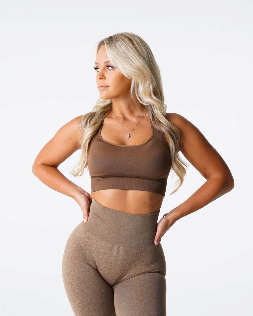 NVGTN Ignite Seamless Bra Mocha | 43107-GNXF