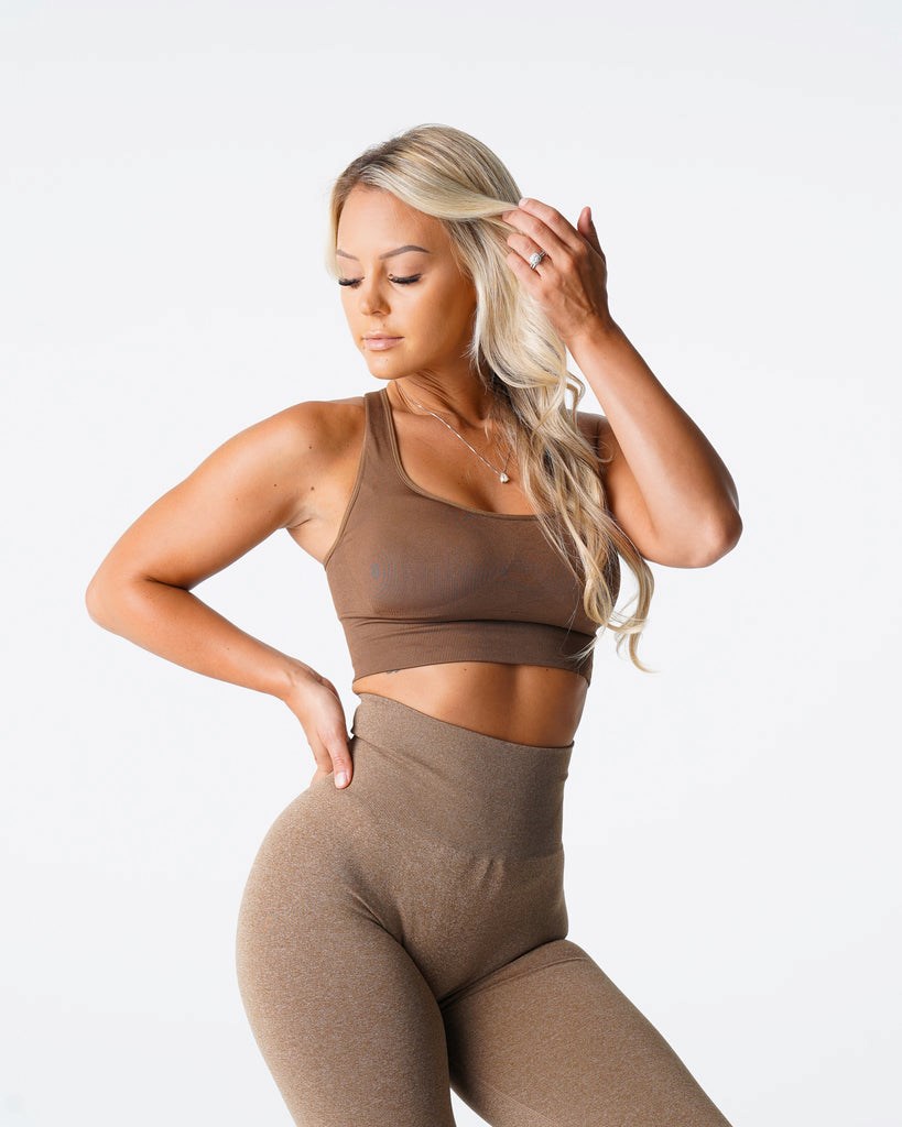 NVGTN Ignite Seamless Bra Mocha | 43107-GNXF