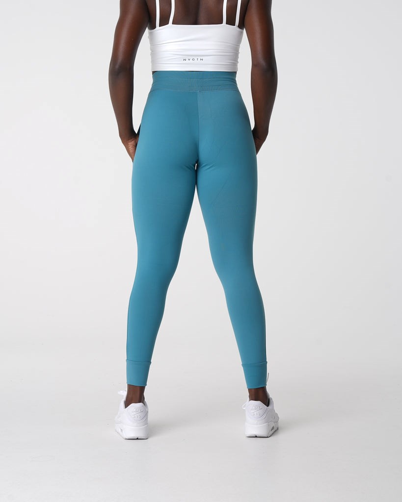 NVGTN Joggers Niebieskie | 39267-TDYJ