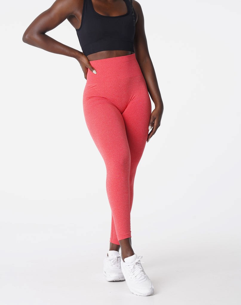 NVGTN NV Seamless Leggings Candy Apple | 89025-CRAB