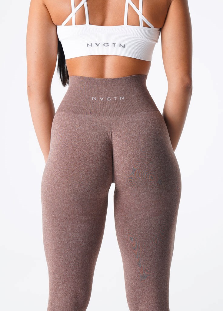 NVGTN NV Seamless Leggings Cocoa | 32614-SLAG