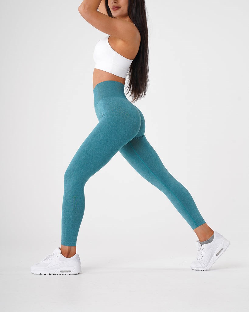 NVGTN NV Seamless Leggings Teal | 35702-TNCE