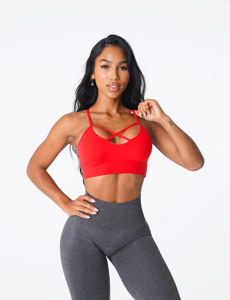 NVGTN Oasis Bra Scarlet | 20396-QBKZ