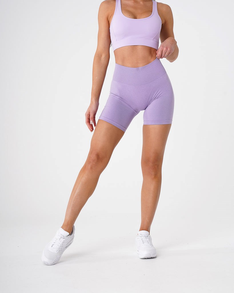 NVGTN Pro Seamless Shorts Lilac | 92530-QPNF