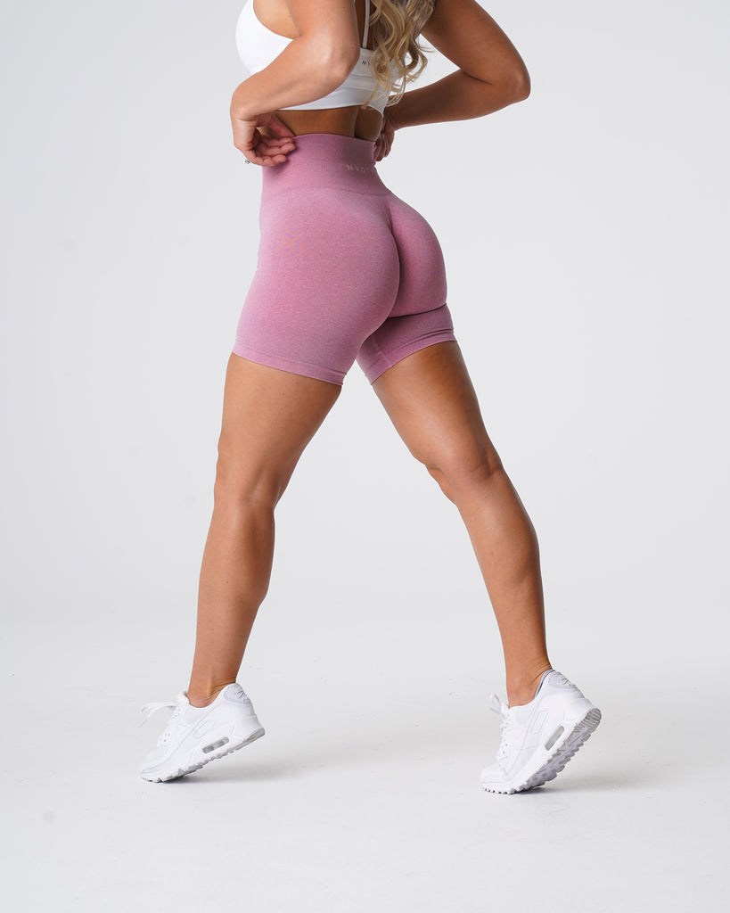 NVGTN Pro Seamless Shorts Różowe | 90158-ZNBK