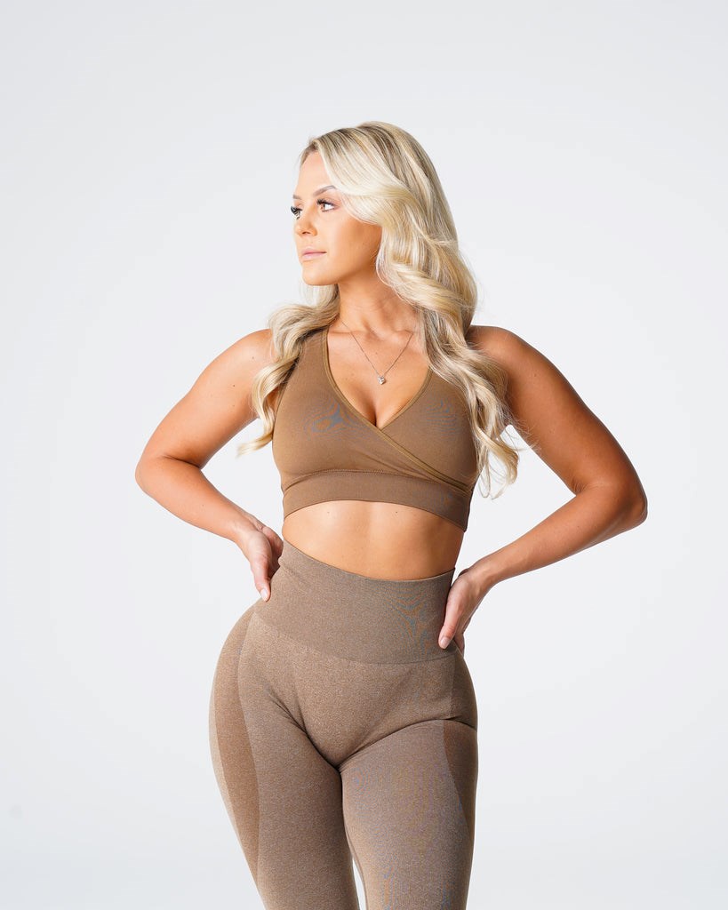 NVGTN Pursuit Seamless Bra Mocha | 85640-OSDG