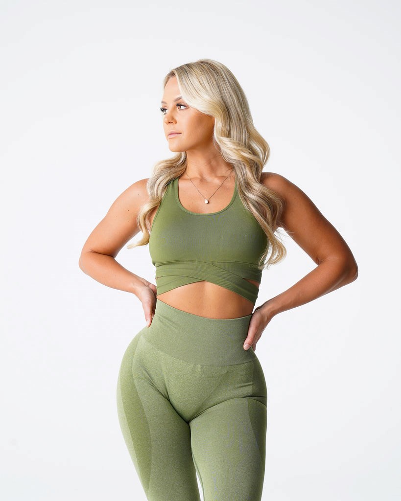 NVGTN Sculpt Seamless Bra Top Meadow | 46285-FLTW