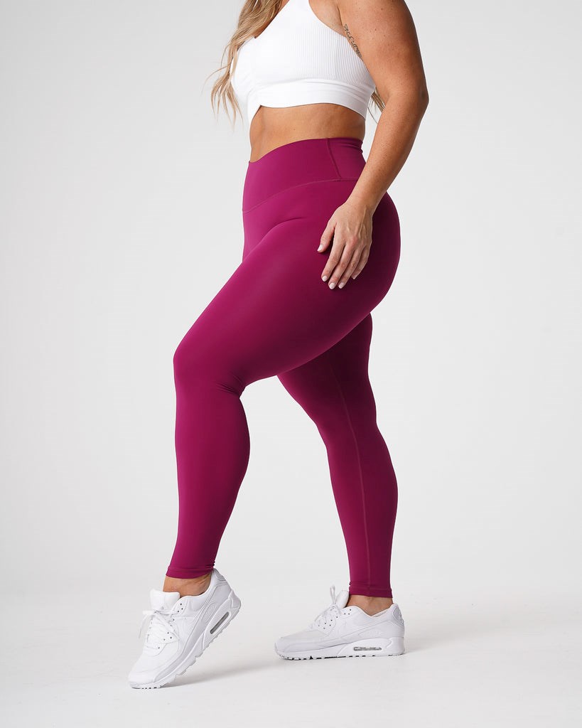 NVGTN Signature 2.0 Leggings Berry | 85732-SUER