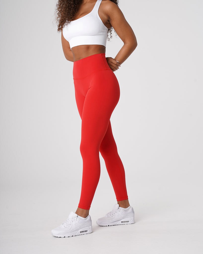 NVGTN Signature 2.0 Leggings Scarlet | 40327-IEAR