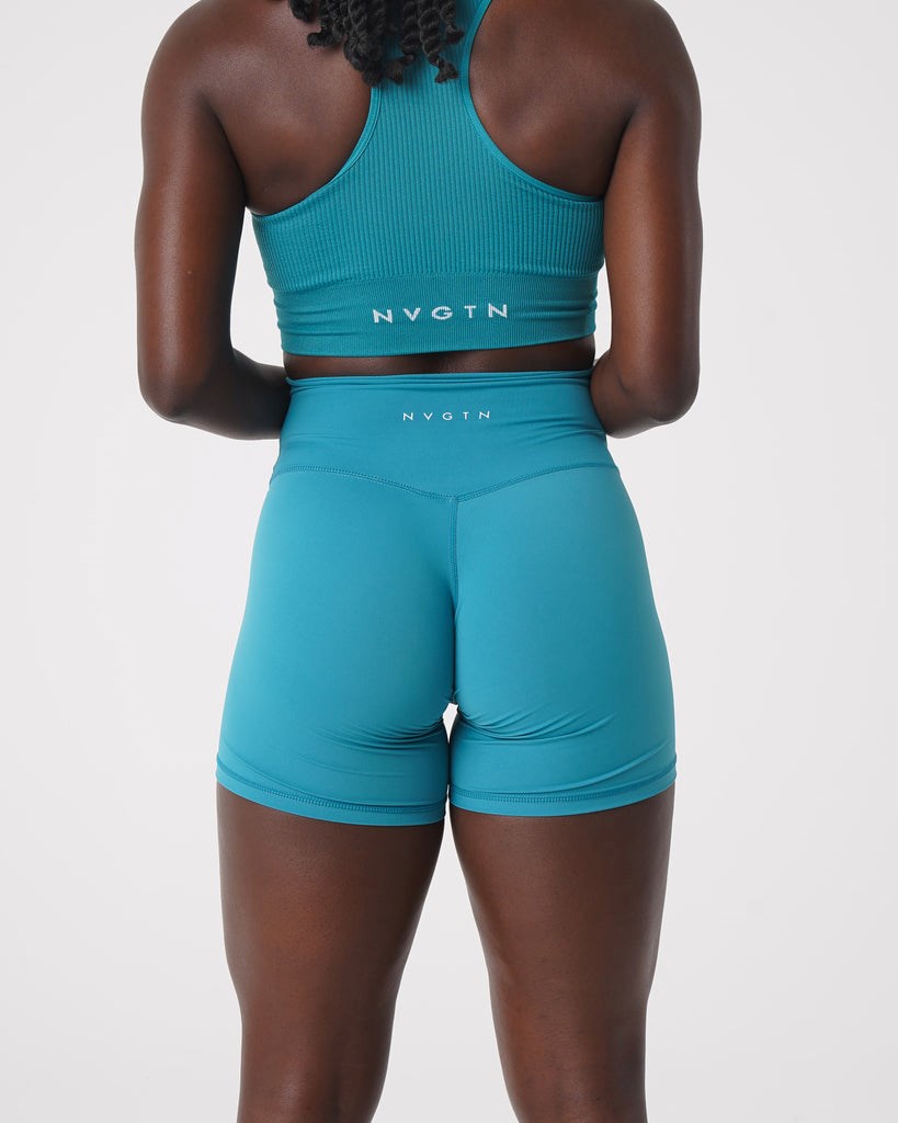 NVGTN Signature 2.0 Shorts Teal | 98107-IUBG