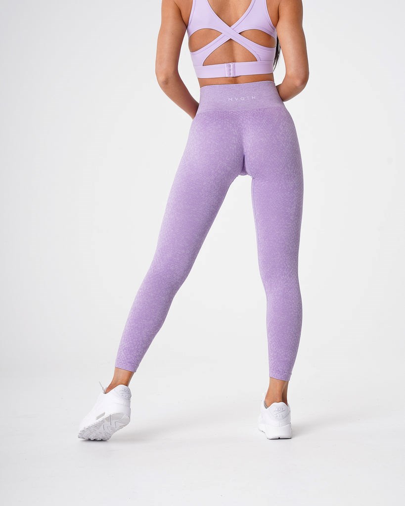 NVGTN Snakeskin Seamless Leggings Lilac | 18025-ABHG