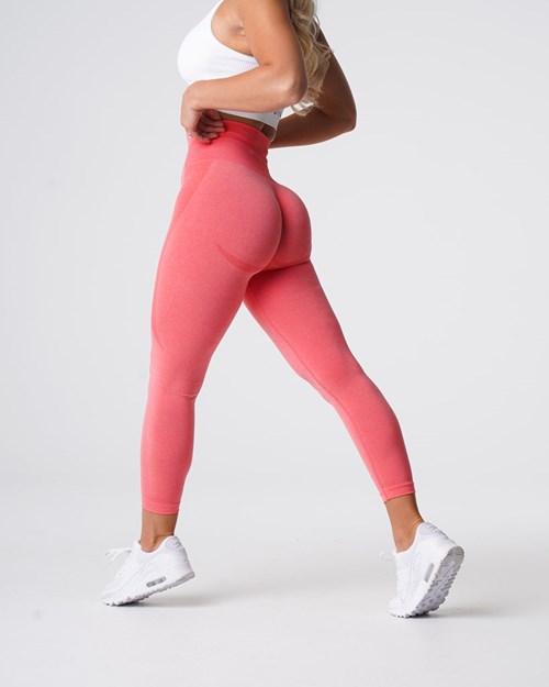 NVGTN Contour Seamless Leggings Koralowe | 05243-OBFN