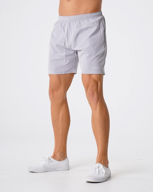 NVGTN Flex Shorts Szare | 84716-QYIP