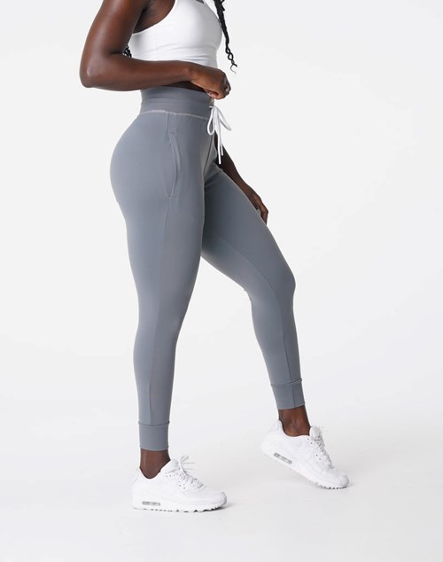 NVGTN Joggers Szare | 25918-ADZB