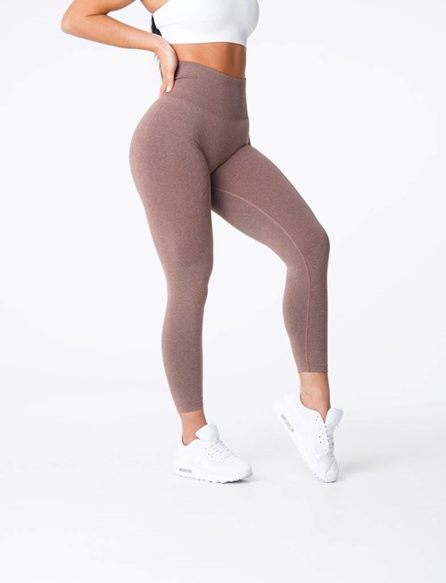 NVGTN NV Seamless Leggings Cocoa | 32614-SLAG