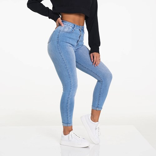 NVGTN Navishape Jeans Głęboka Niebieskie | 06821-UAGI