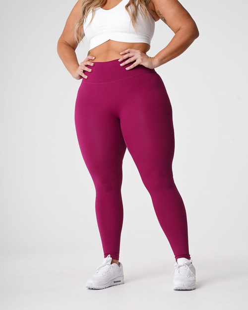 NVGTN Signature 2.0 Leggings Berry | 85732-SUER