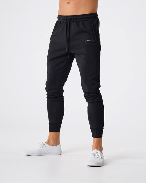 NVGTN Track Joggers Czarne | 97364-TPDL